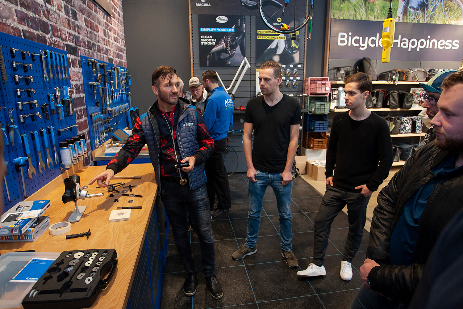 Breed scala aan trainingen