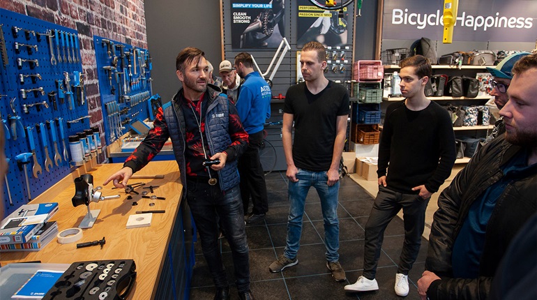 Breed scala aan trainingen